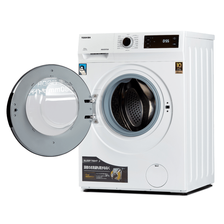 Toshiba 9.5KG Inverter Front Load Washing Machine (480mm) TWBK105S2M