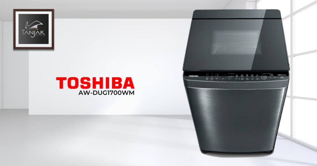 Toshiba 16kg S-DD Inverter - Nano Wash Washing Machine Top Loader AW-DUG1700WM