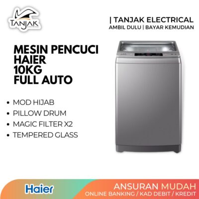 Haier 10KG Full Auto Washing Machine HWM100 M826 - Tanjak Electrical