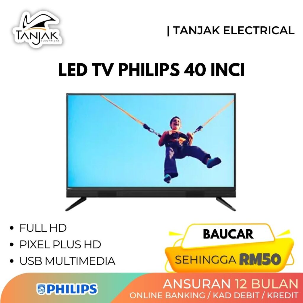 Philips 40″ FHD LED TV 40PFT5583-68 – Tanjak Electrical