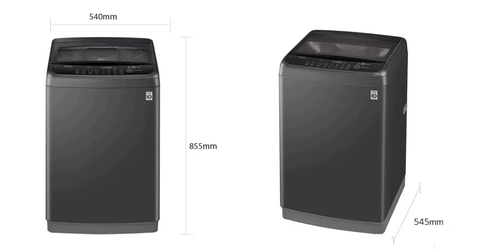 LG 9KG Full Auto Washing Machine with Smart Inverter T2109VS2B 12 - Tanjak Electrical