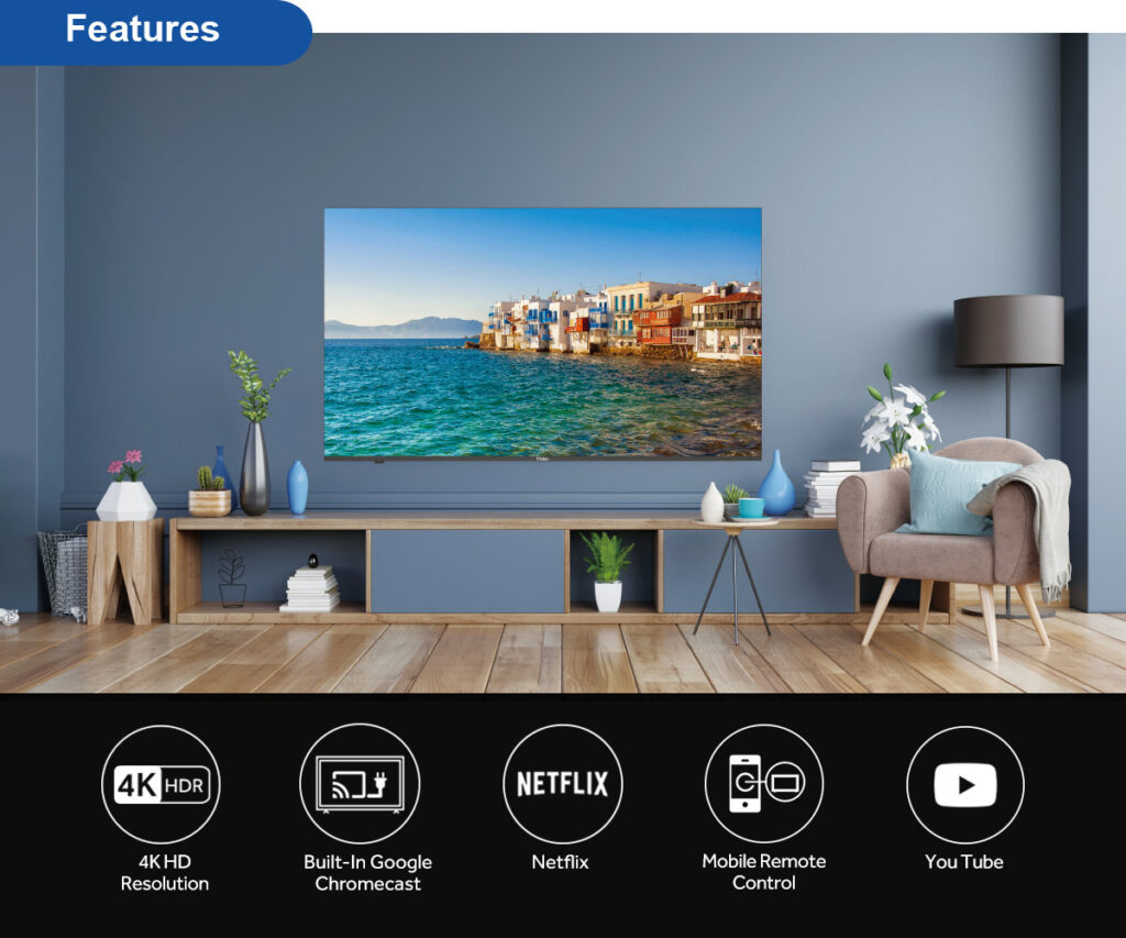 Haier 50 Inch 4K Android TV LE50K6600UG 1 - Tanjak Electrical