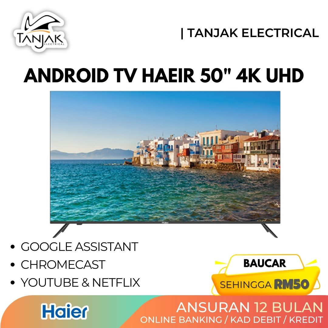Haier 50 Inch 4K Android TV LE50K6600UG 8 - Tanjak Electrical