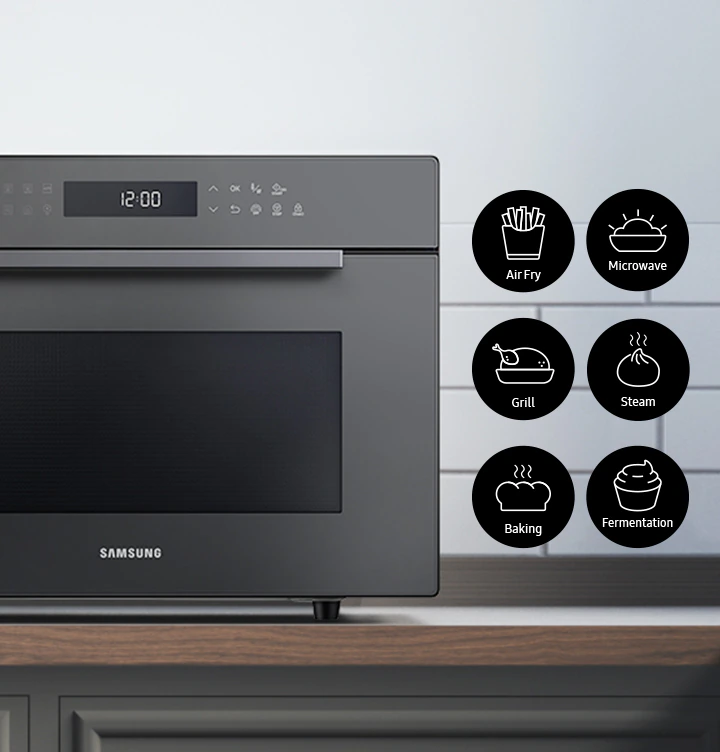 09 Samsung 35L Convection Microwave Oven with HotBlast MC35R8088LC - Tanjak Electrical