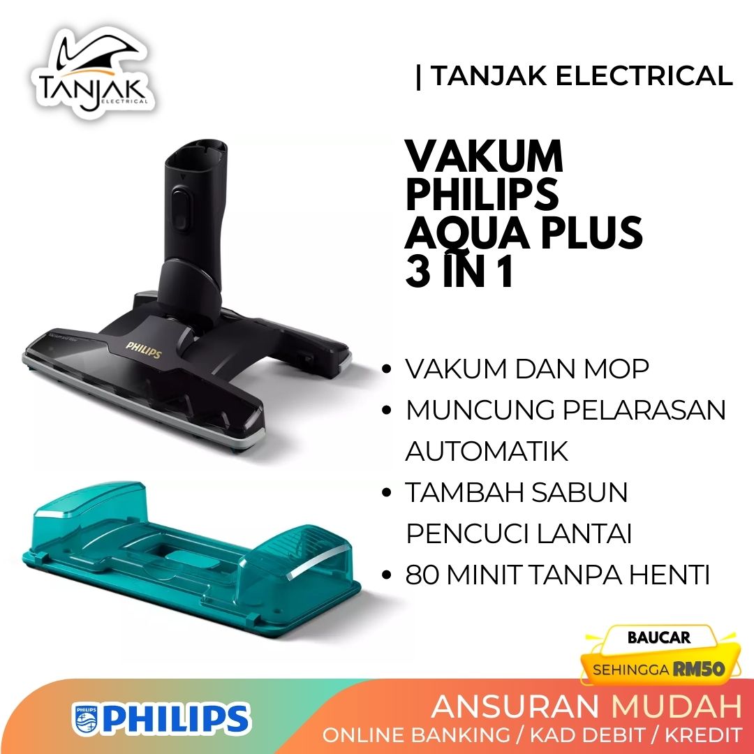 Philips 8000 Series Aqua Plus Vacuum XC8349 01 4 1 - Tanjak Electrical