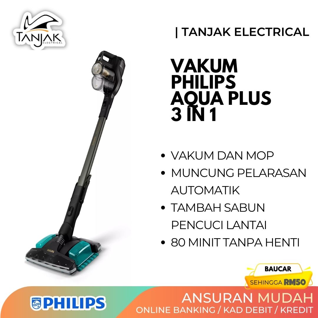 Philips 8000 Series Aqua Plus Vacuum XC8349 01 5 1 - Tanjak Electrical