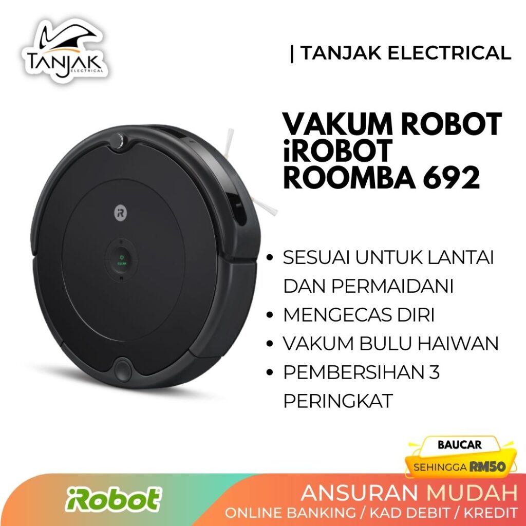 iRobot Roomba 692 Robot Vacuum R692000 - Tanjak Electrical