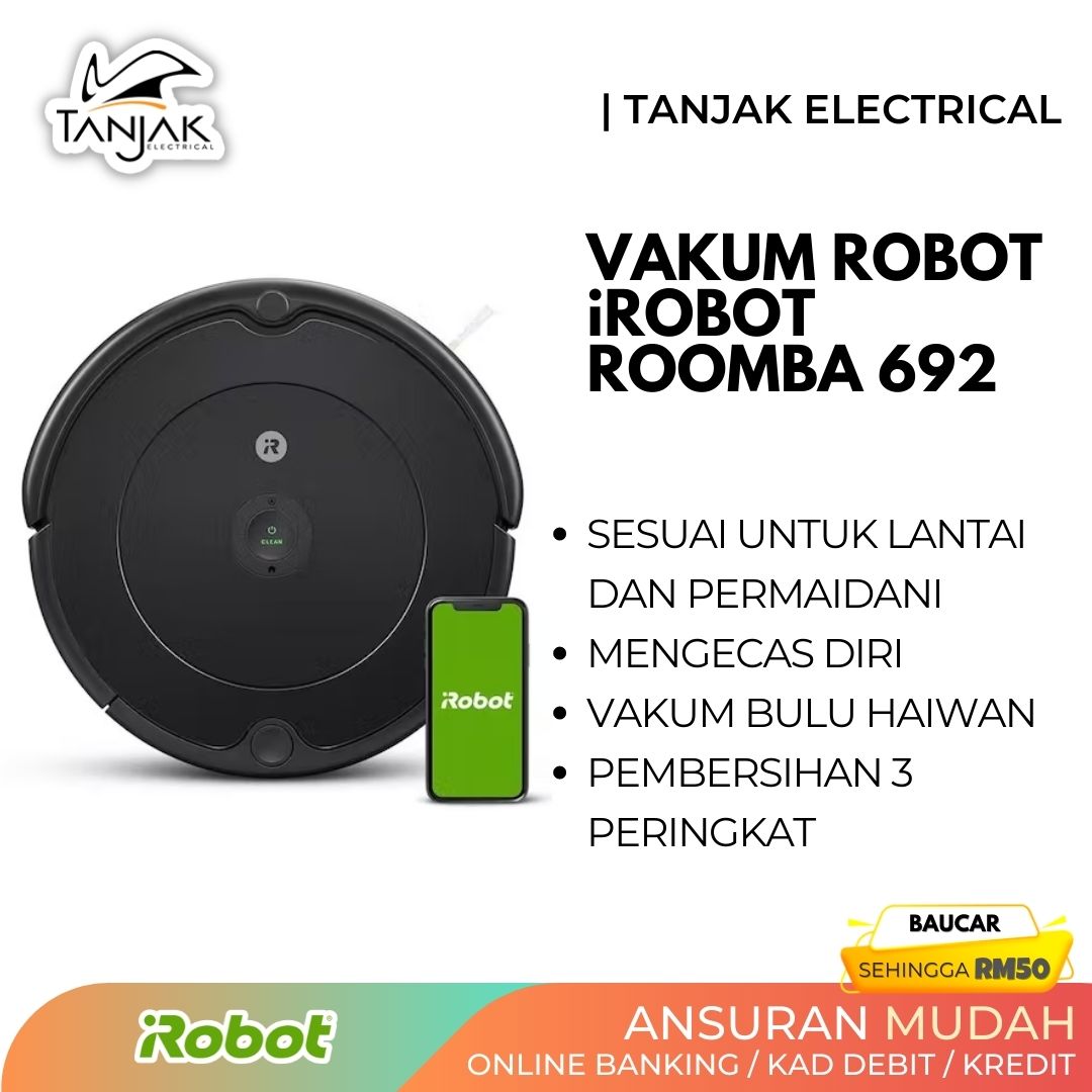 iRobot Roomba 692 Robot Vacuum R692000 2 - Tanjak Electrical
