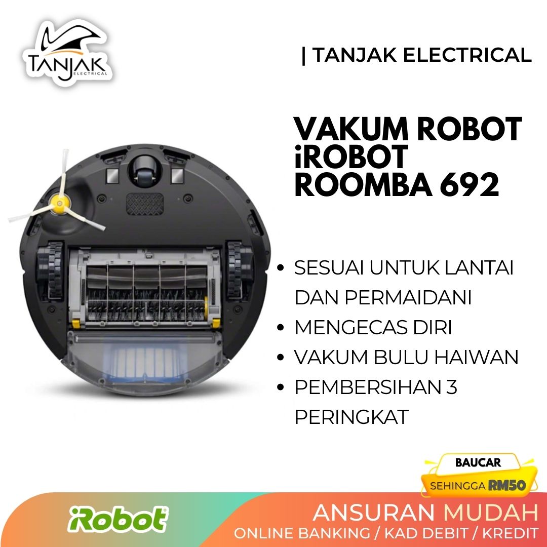 iRobot Roomba 692 Robot Vacuum R692000 3 - Tanjak Electrical