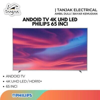 Philips 65 4K UHD LED Andoid TV 65PUT7374-68
