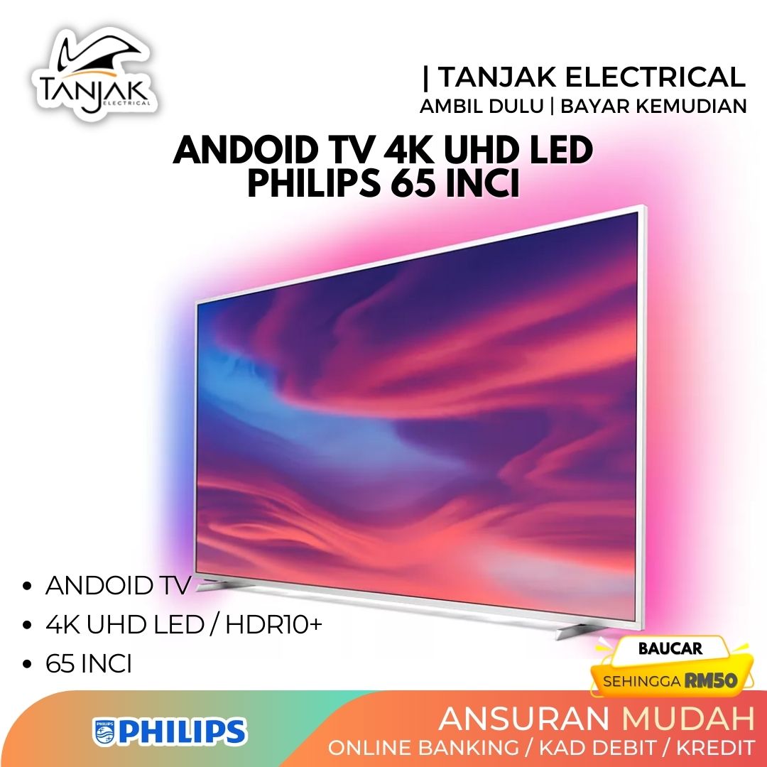 Philips 65 4K UHD LED Andoid TV 65PUT7374 68 2 - Tanjak Electrical
