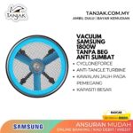 Samsung Vacuum Cleaner VC18M31A0HP Canister Bagless with Anti-Tangle Turbine, 370W