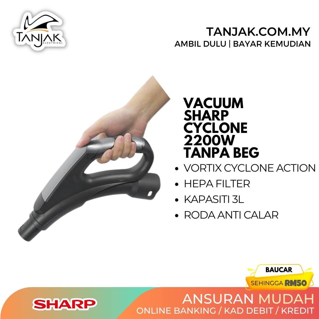 Handle Sharp ECC2219N Bagless Vacuum Cleaner 2200W