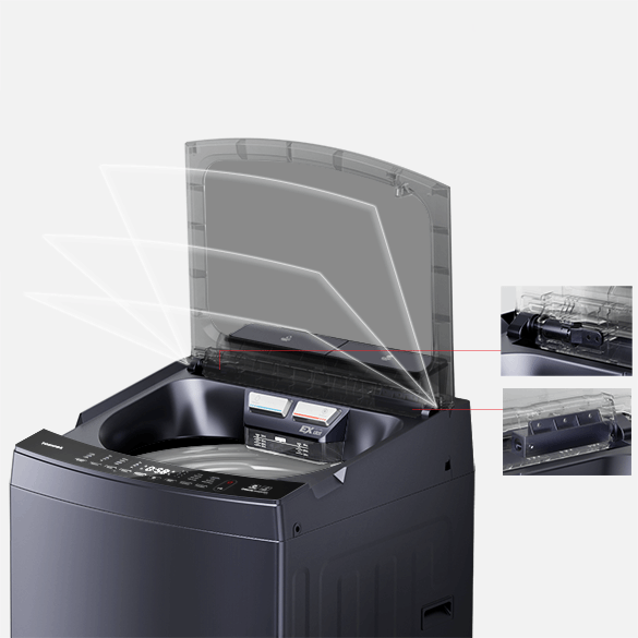 Soft Close Lid 2.0 - Toshiba Washing Machine EXDOT System