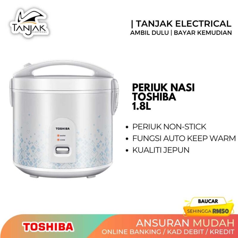 Toshiba Rice Cooker RC-18JH1NMY 1.8L