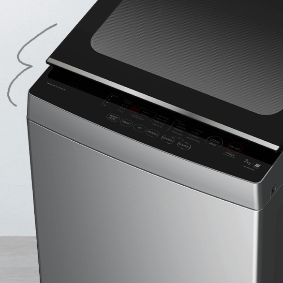 No Angular Design - Toshiba Washing Machine T04 Series Top Load