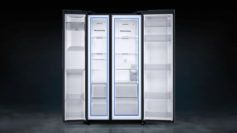 SpaceMax - Samsung Fridge Side by Side RS64R5101B4